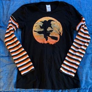 Halloween sparkle Minnie Mouse shirt